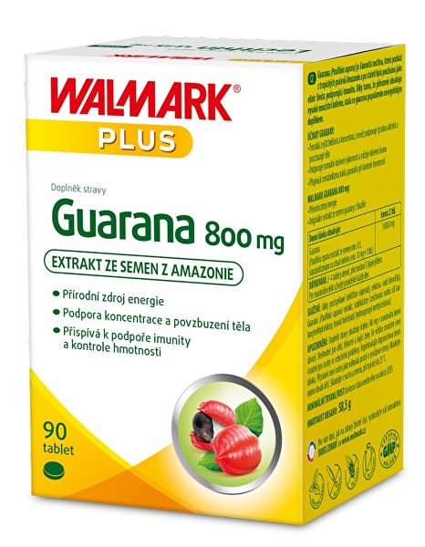 Guarana tablety TOP 7 [recenze]: Jaké mají účinky?