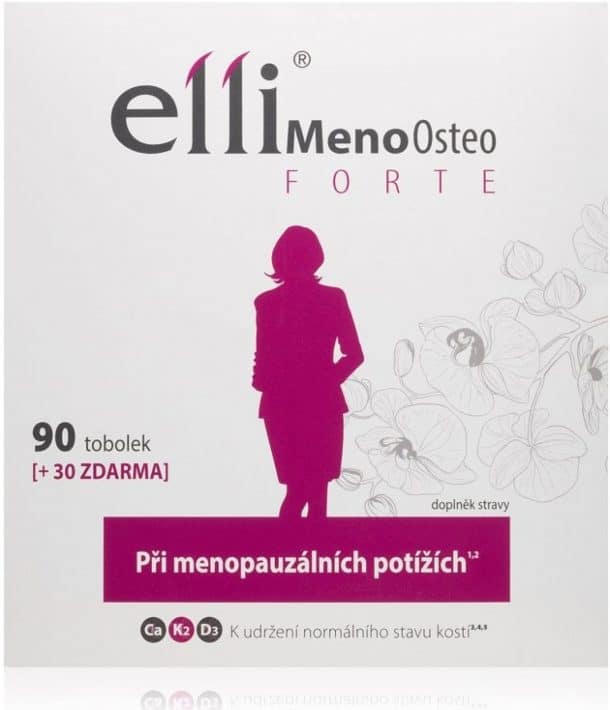 Elli MenoOsteo FORTE [recenze]: Hodí se na menopauzální potíže?