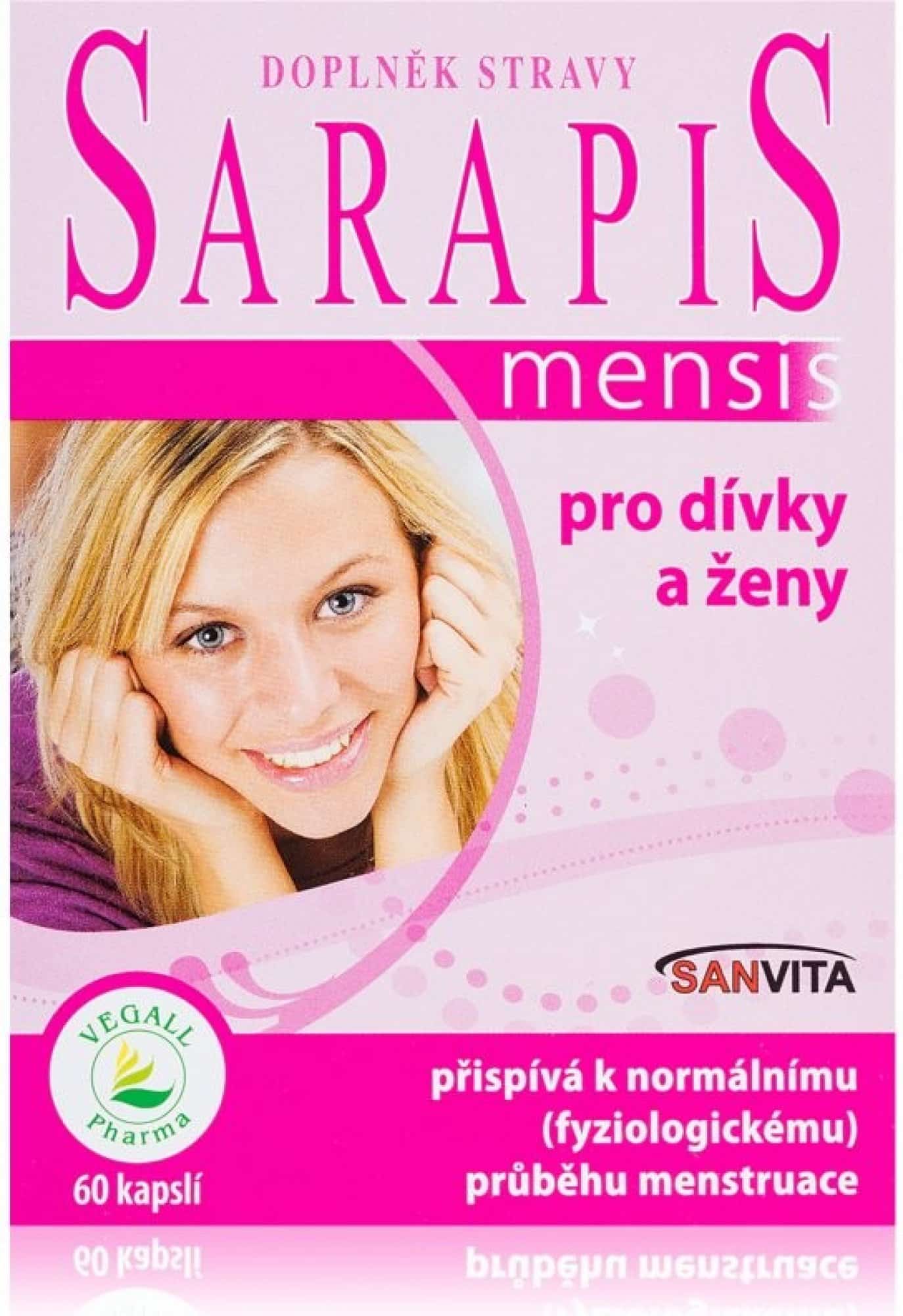 Sarapis Mensis [recenze]: Pomůže vám na menopauzu?
